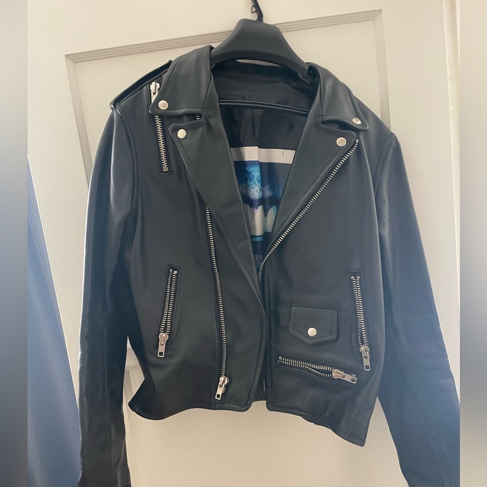 Leather jacket